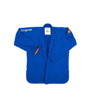 Load image into Gallery viewer, Kimono BJJ (GI) progress featherlight lightweight competition-blue