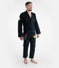 Load image into Gallery viewer, Kimono BJJ (GI) progress featherlight lightweight competition-black