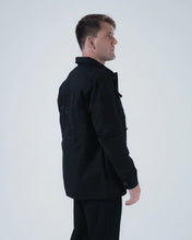 Load image into Gallery viewer, Born to Rule Canvas Jacket- Black
