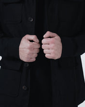 Load image into Gallery viewer, Born to Rule Canvas Jacket- Black