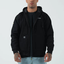 Cargar imagen en el visor de la galería, Kingz Canvas Jacket- Negro