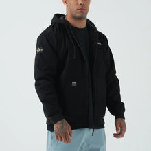 Cargar imagen en el visor de la galería, Kingz Canvas Jacket- Negro
