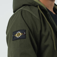 Cargar imagen en el visor de la galería, Kingz Canvas Jacket- Verde