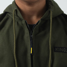 Cargar imagen en el visor de la galería, Kingz Canvas Jacket- Verde