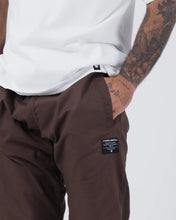 Cargar imagen en el visor de la galería, Kingz Casual Rip Stop Gi Pant- Marrón