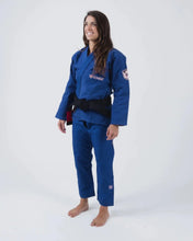 Carregar imagem no visualizador da galeria, Kimono BJJ (GI) Kingz Ballistic 3.0 Womens - Blue