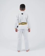 Charger l'image dans la galerie, Kimono BJJ (GI) Kingz Kore Youth 2.0. Blanc avec ceinture blanche