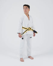 Charger l'image dans la galerie, Kimono BJJ (GI) Kingz Kore Youth 2.0. Blanc avec ceinture blanche