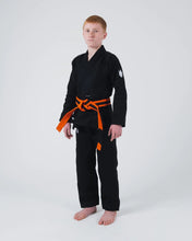 Charger l'image dans la galerie, Kimono BJJ (GI) Kingz Kore Youth 2.0. Noir avec ceinture blanche