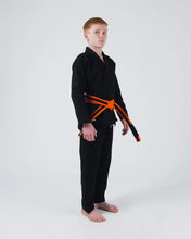 Charger l'image dans la galerie, Kimono BJJ (GI) Kingz Kore Youth 2.0. Noir avec ceinture blanche