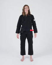 Carregar imagem no visualizador da galeria, Kimono BJJ (GI) Kingz Kore V2 Mulheres -negro- Cinturão Branco incluído