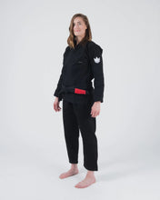 Carregar imagem no visualizador da galeria, Kimono BJJ (GI) Kingz Kore V2 Mulheres -negro- Cinturão Branco incluído