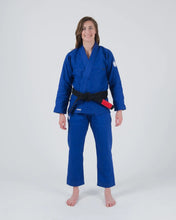 Charger l'image dans la galerie, Kimono BJJ (GI) Kingz Kore V2 Women's -Azul - ceinture blanche incluse