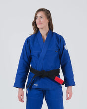 Charger l'image dans la galerie, Kimono BJJ (GI) Kingz Kore V2 Women's -Azul - ceinture blanche incluse