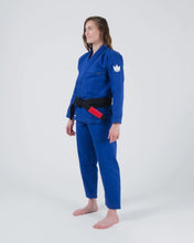 Charger l'image dans la galerie, Kimono BJJ (GI) Kingz Kore V2 Women's -Azul - ceinture blanche incluse