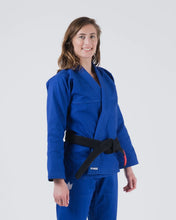 Charger l'image dans la galerie, Kimono BJJ (GI) Kingz Kore V2 Women's -Azul - ceinture blanche incluse