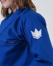 Charger l'image dans la galerie, Kimono BJJ (GI) Kingz Kore V2 Women's -Azul - ceinture blanche incluse