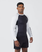 Load image into Gallery viewer, Rashguard Kingz Ranked Performance V2 Long Sleeve - White