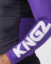Carregar imagem no visualizador da galeria, Rashguard Kingz Ranked Performance V2 Long Sleeve - Roxo