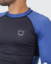 Carregar imagem no visualizador da galeria, Rashguard Kingz Ranked Performance V2 Long Sleeve - Azul