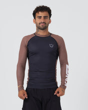 Charger l'image dans la galerie, Rashguard Kingz Ranked Performance V2 Long Sleeve - Marron