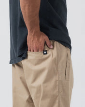 Load image into Gallery viewer, Kingz Casual Rip Stop Gi Pant- Khaki