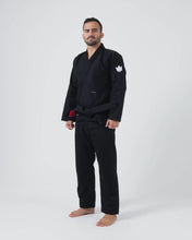 Carregar imagem no visualizador da galeria, Kimono BJJ (GI) Kingz Kore V2- Black-White Belt incluído