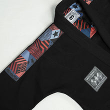 Charger l'image dans la galerie, Kimono JJB (Gi) Moya Brand Stars & Stripes- Noir