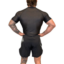 Lade das Bild in den Galerie-Viewer, Epische Grappling -Shorts 2.0 (elastischer Bund) mattschwarz