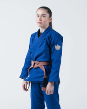 Lade das Bild in den Galerie-Viewer, BJJ Kimono (Gi) Kingz The One V2 Damen - Blau