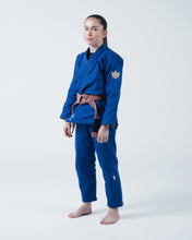 Lade das Bild in den Galerie-Viewer, BJJ Kimono (Gi) Kingz The One V2 Damen - Blau