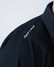Load image into Gallery viewer, Kimono Kingz Legends Never Die Respect - Black