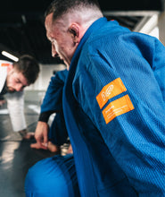 Load image into Gallery viewer, Kimono BJJ (GI) progress featherlight lightweight competition-blue