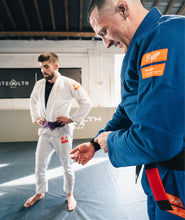 Load image into Gallery viewer, Kimono BJJ (GI) progress featherlight lightweight competition-blue
