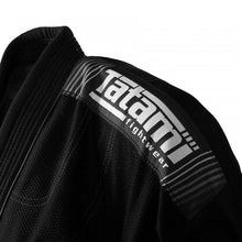 Load image into Gallery viewer, Tatami Nova + Plus BJJ Gi - Negro - CINTURÓN BLANCO INCLUIDO - StockBJJ