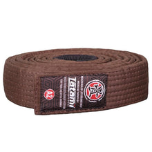 Cargar imagen en el visor de la galería, Cinturones Tatami Adult BJJ Rank- Marrón - StockBJJ