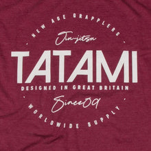 Charger l'image dans la galerie, Tatami Worldwide Supply Washed T-Shirt- Burdeos - StockBJJ