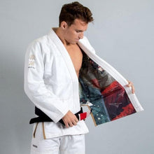 Charger l'image dans la galerie, Kimono Akashio Limited Edition Jiu Jitsu Gi- Blanco - StockBJJ