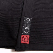 Load image into Gallery viewer, Tatami Kid´s Estilo 6.0- Negro y Negro - StockBJJ