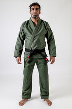 Carregar imagem no visualizador da galeria, Kimono Kingz Classic 3.0- Verde Militar - StockBJJ