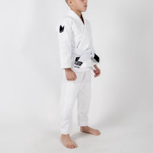 Carregar imagem no visualizador da galeria, Kimono Kingz Kid´s The One Blanco con cinturón blanco - StockBJJ