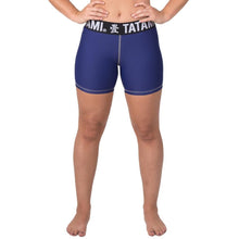 Load image into Gallery viewer, Tatami ladies minimal vt shorts- navy blue
