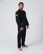 Lade das Bild in den Galerie-Viewer, Kimono Bjj (Gi) Kingz der eine - die schwarze Ausgabe