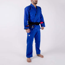 Lade das Bild in den Galerie-Viewer, Kimono BJJ (GI) Kingz Kore-Blue-White-Gürtel inklusive
