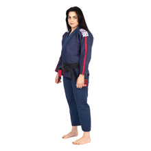 Lade das Bild in den Galerie-Viewer, Kimono BJJ (GI) Tatami Ladies Marine Blue