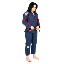 Lade das Bild in den Galerie-Viewer, Kimono BJJ (GI) Tatami Ladies Marine Blue