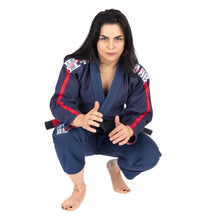 Lade das Bild in den Galerie-Viewer, Kimono BJJ (GI) Tatami Ladies Marine Blue