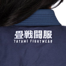 Lade das Bild in den Galerie-Viewer, Kimono BJJ (GI) Tatami Ladies Marine Blue
