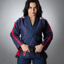 Lade das Bild in den Galerie-Viewer, Kimono BJJ (GI) Tatami Ladies Marine Blue