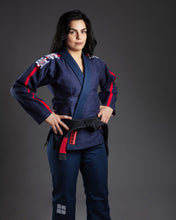 Lade das Bild in den Galerie-Viewer, Kimono BJJ (GI) Tatami Ladies Marine Blue